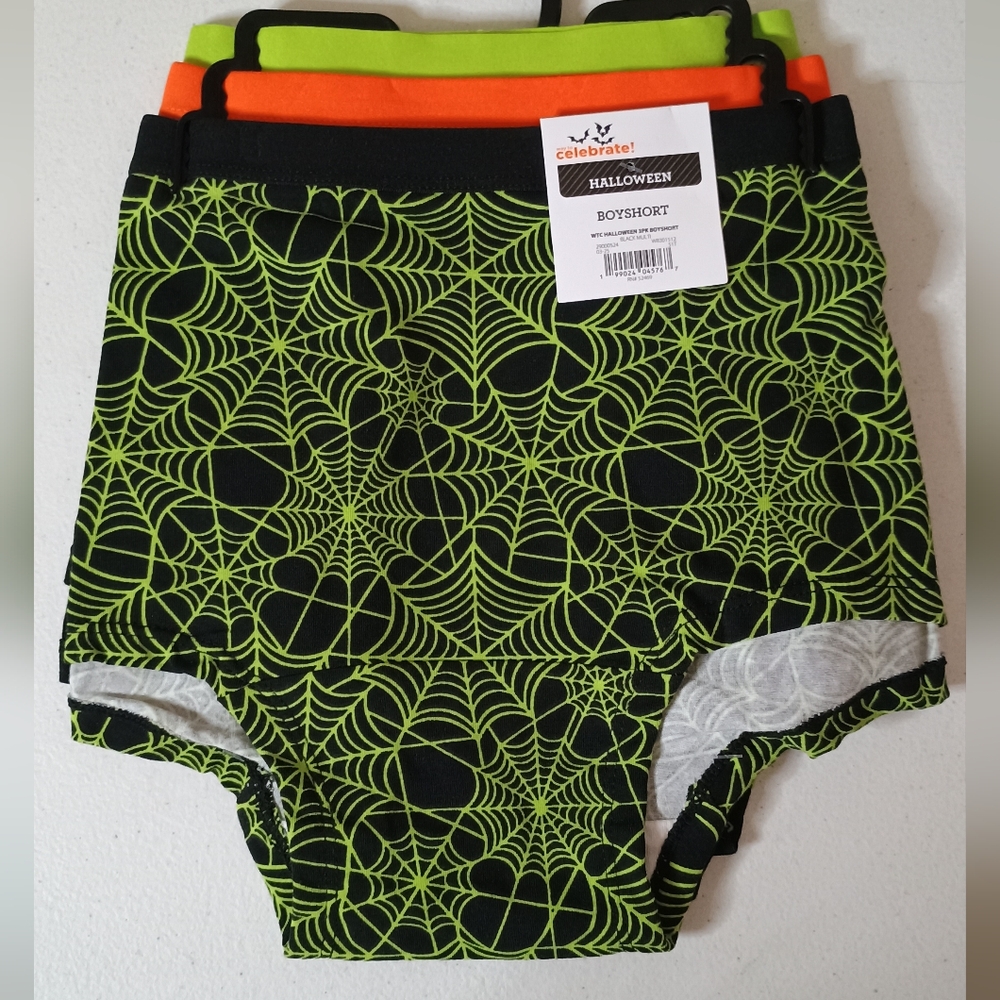 Halloween Women's Boyshorts Spider Web Size XL